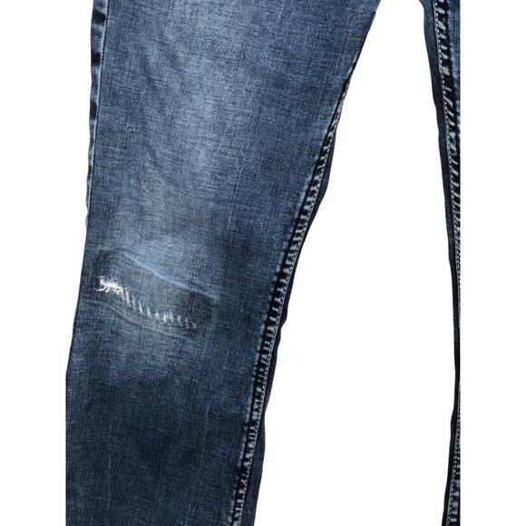 Silver Jeans Co. Elyse Bootcut Jeans 27x31 Denim Blue Stretch Curvy Mid Rise - Picture 12 of 14